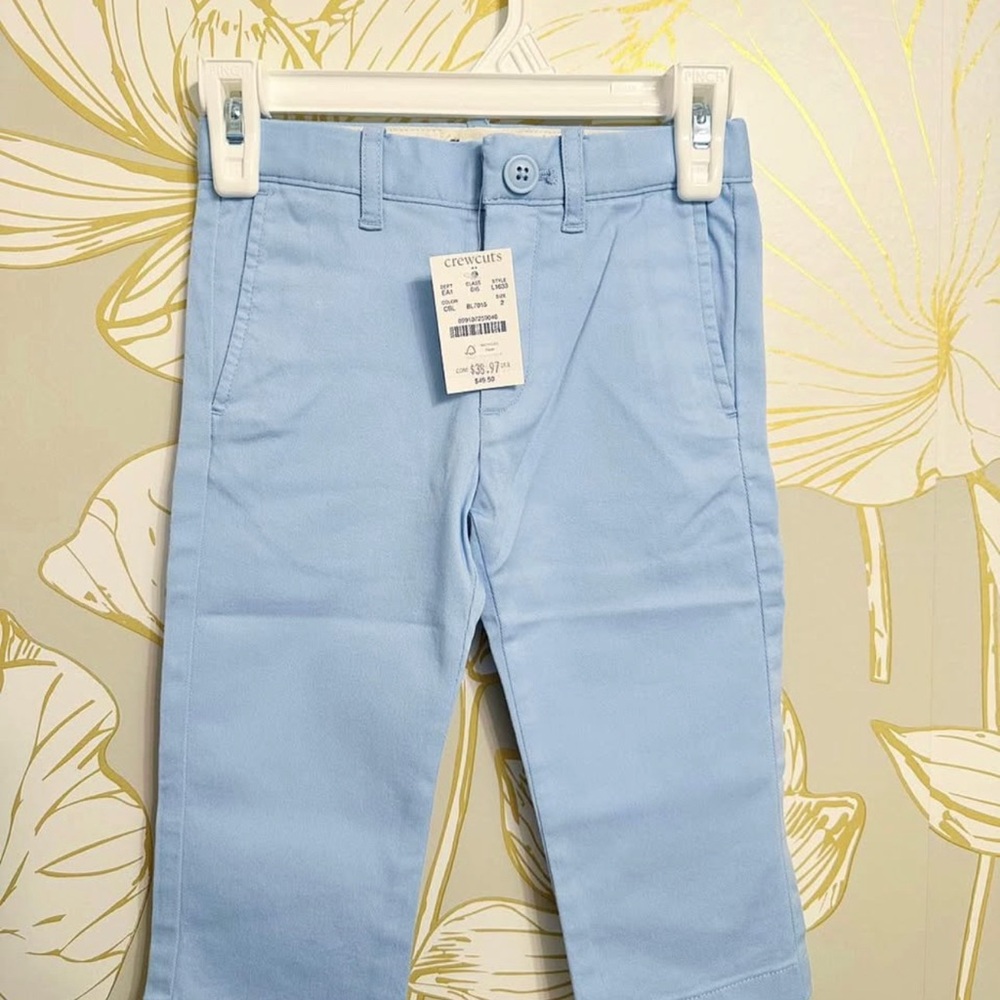 NEW, J. Crew Kids, Size 2 Chino Pants!